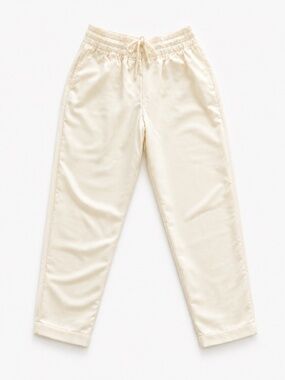 IPEKYOL Basics Off White Drawstring Pants Size 34
